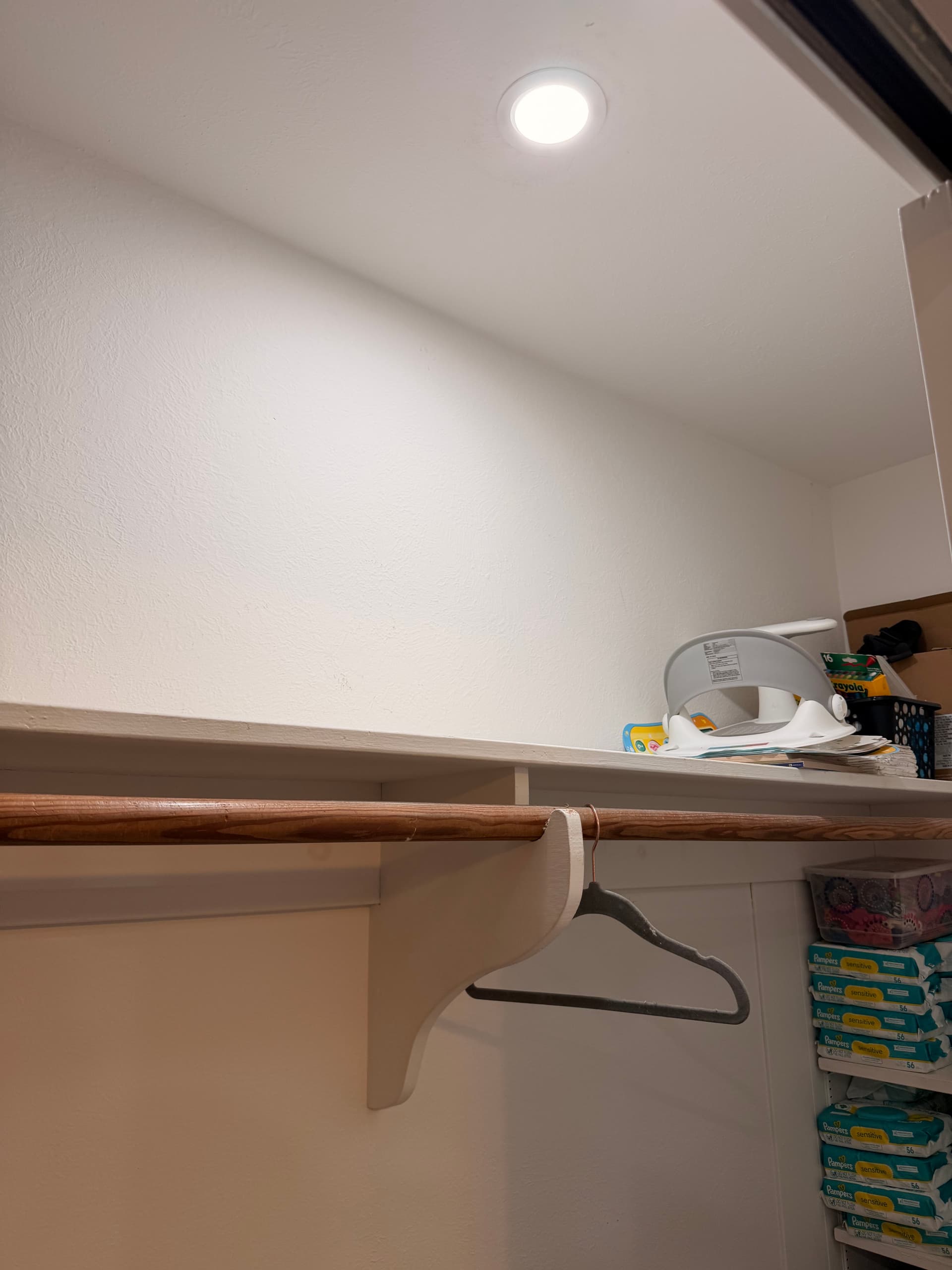 Gallery photos for Recessed Lighting, New Switches, and Fresh Circuits Across Two Rooms: Image #4