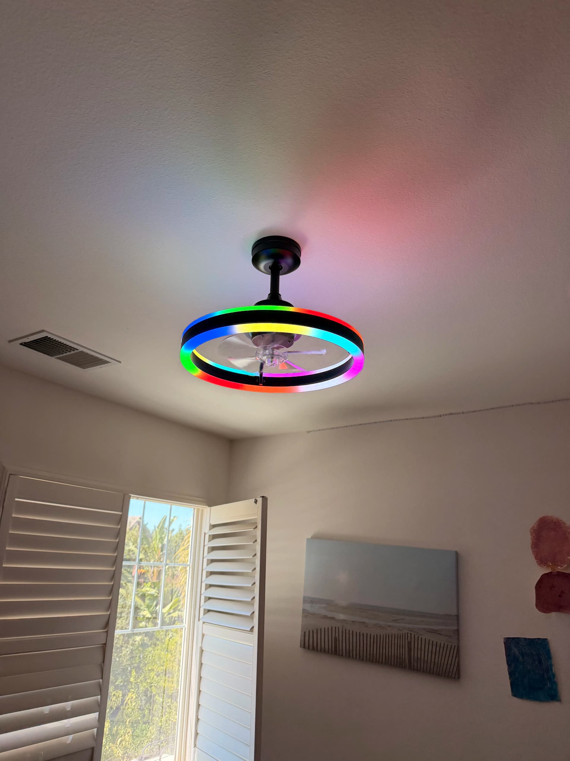 Gallery photos for 3 New Ceiling Fans Installed for a Return Customer: Image #2