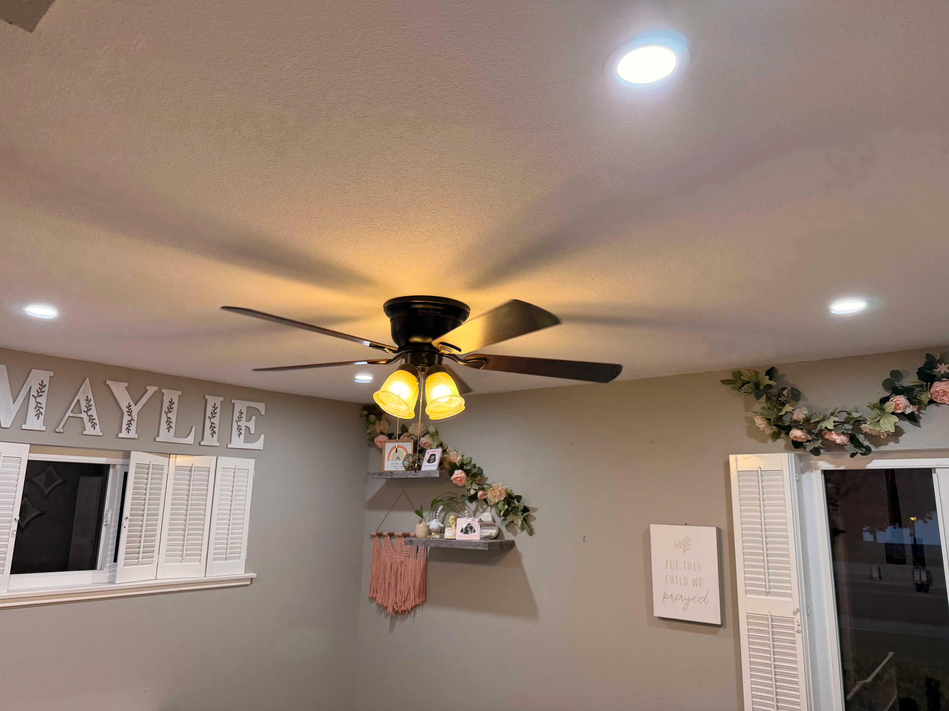 Project Recessed Lighting, New Switches, and Fresh Circuits Across Two Rooms image