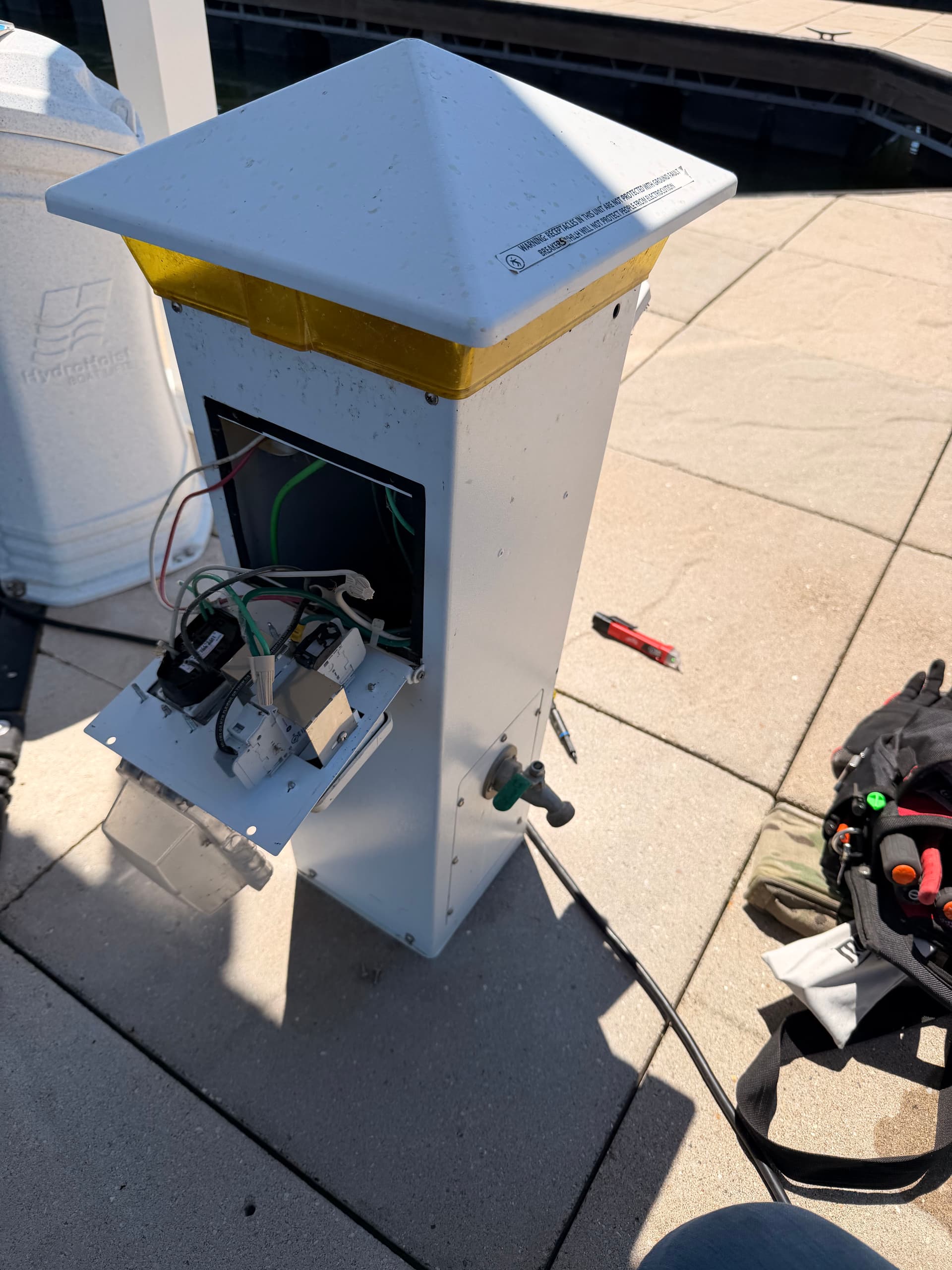 Gallery photos for Boat Dock Lift and Plug Power Repair Done Right: Image #7