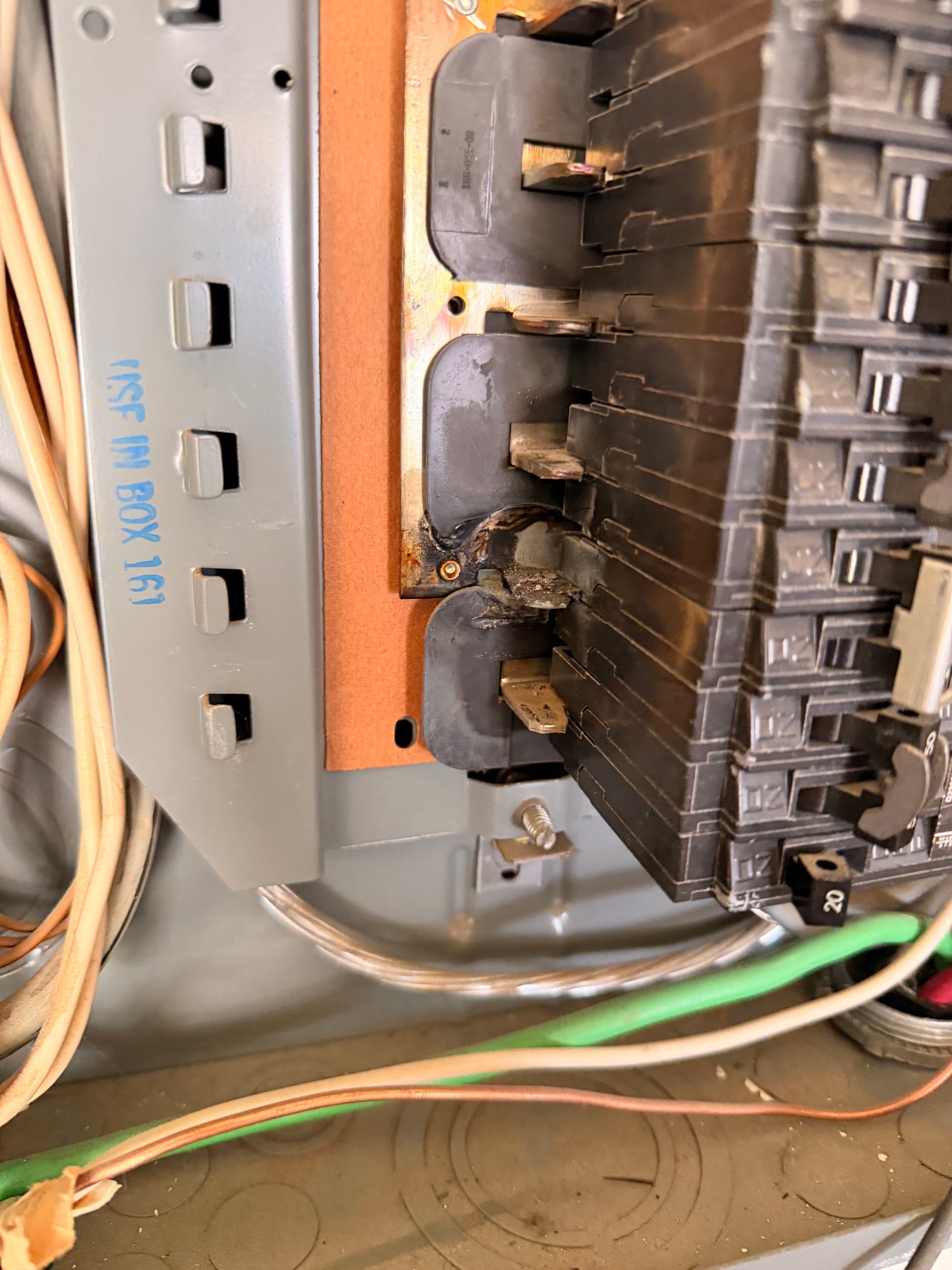 Failing Panel Swapped Out and Prepped for a Spa Hookup image