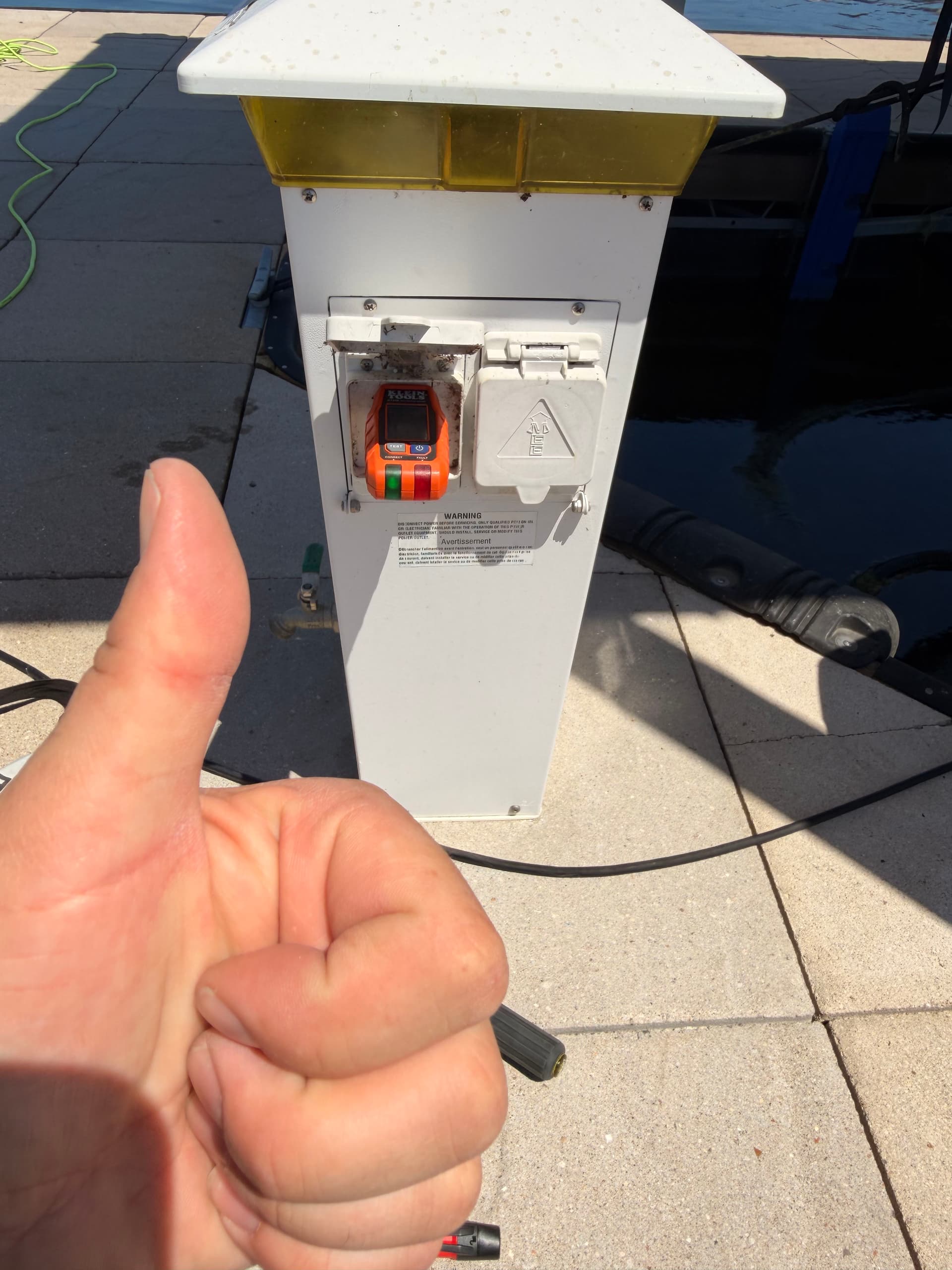 Boat Dock Lift and Plug Power Repair Done Right image