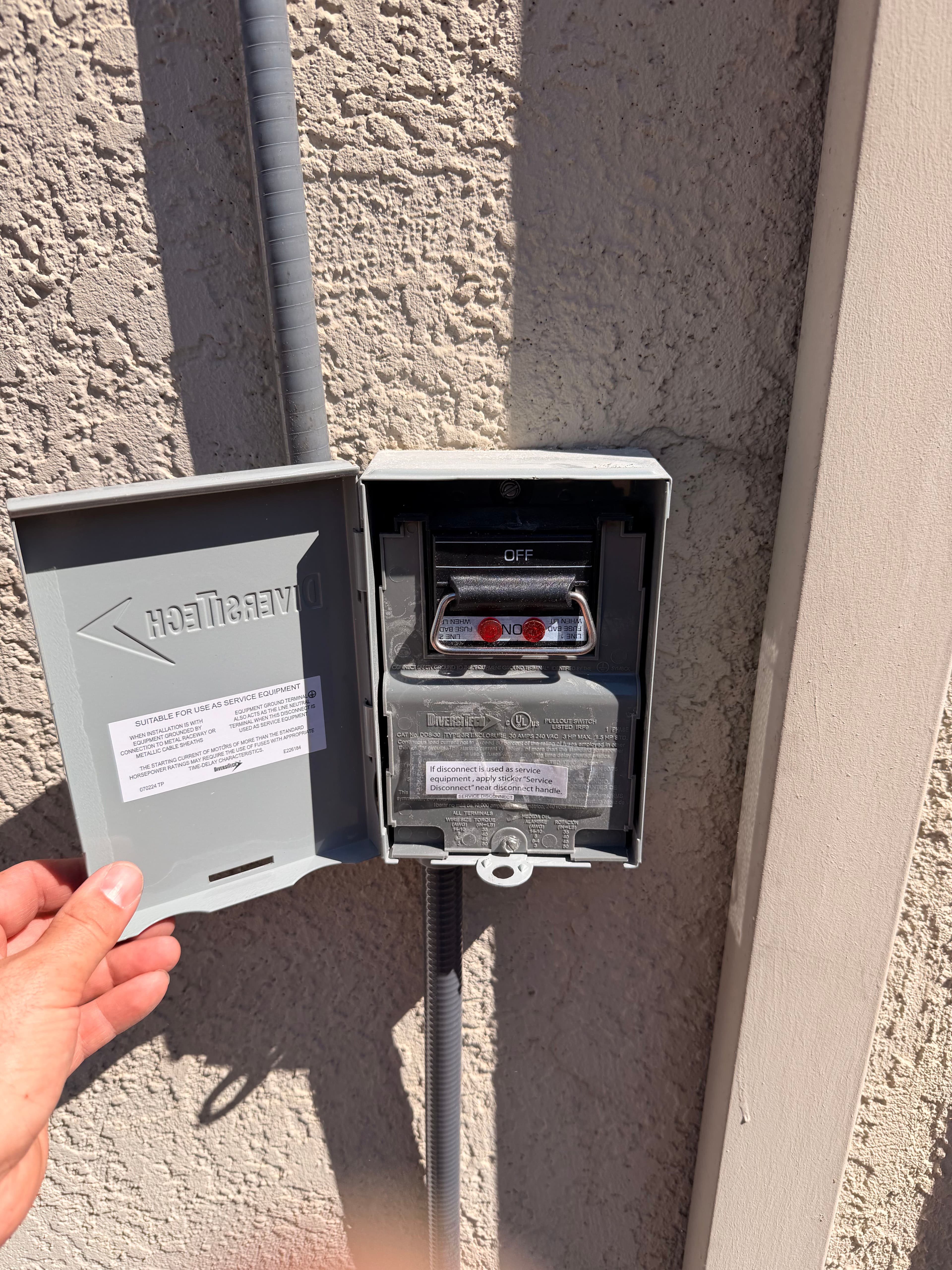 Project Efficient A/C Setup at Hamilton Electric image