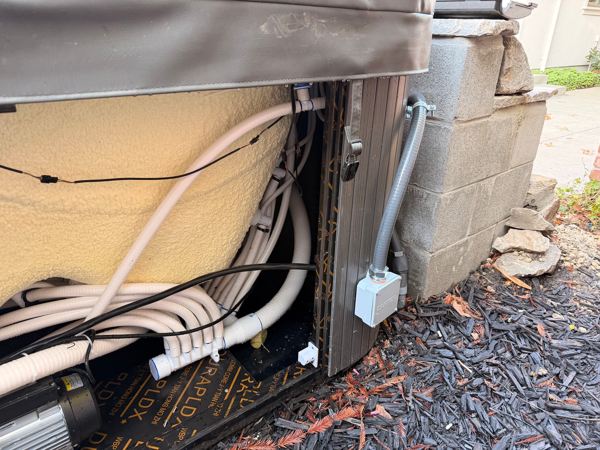Hot Tub Electrical Upgrade by Hamilton Electric image