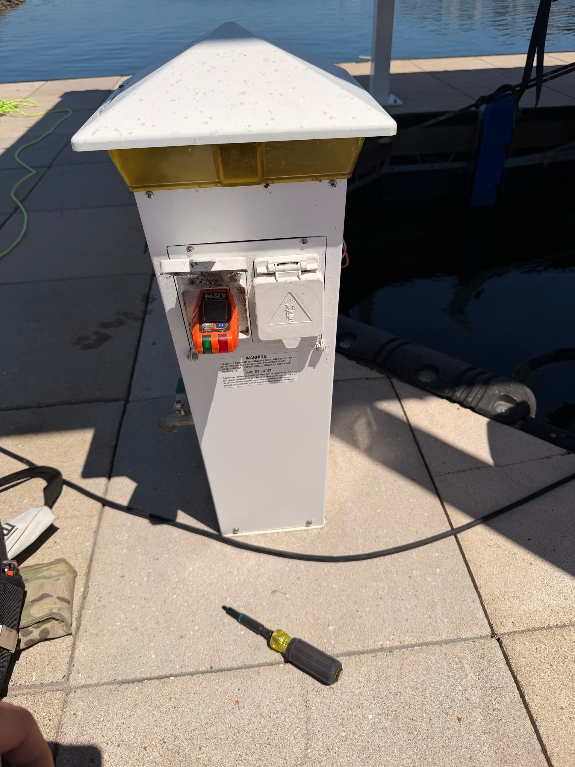 Gallery photos for Boat Dock Lift and Plug Power Repair Done Right: Image #4