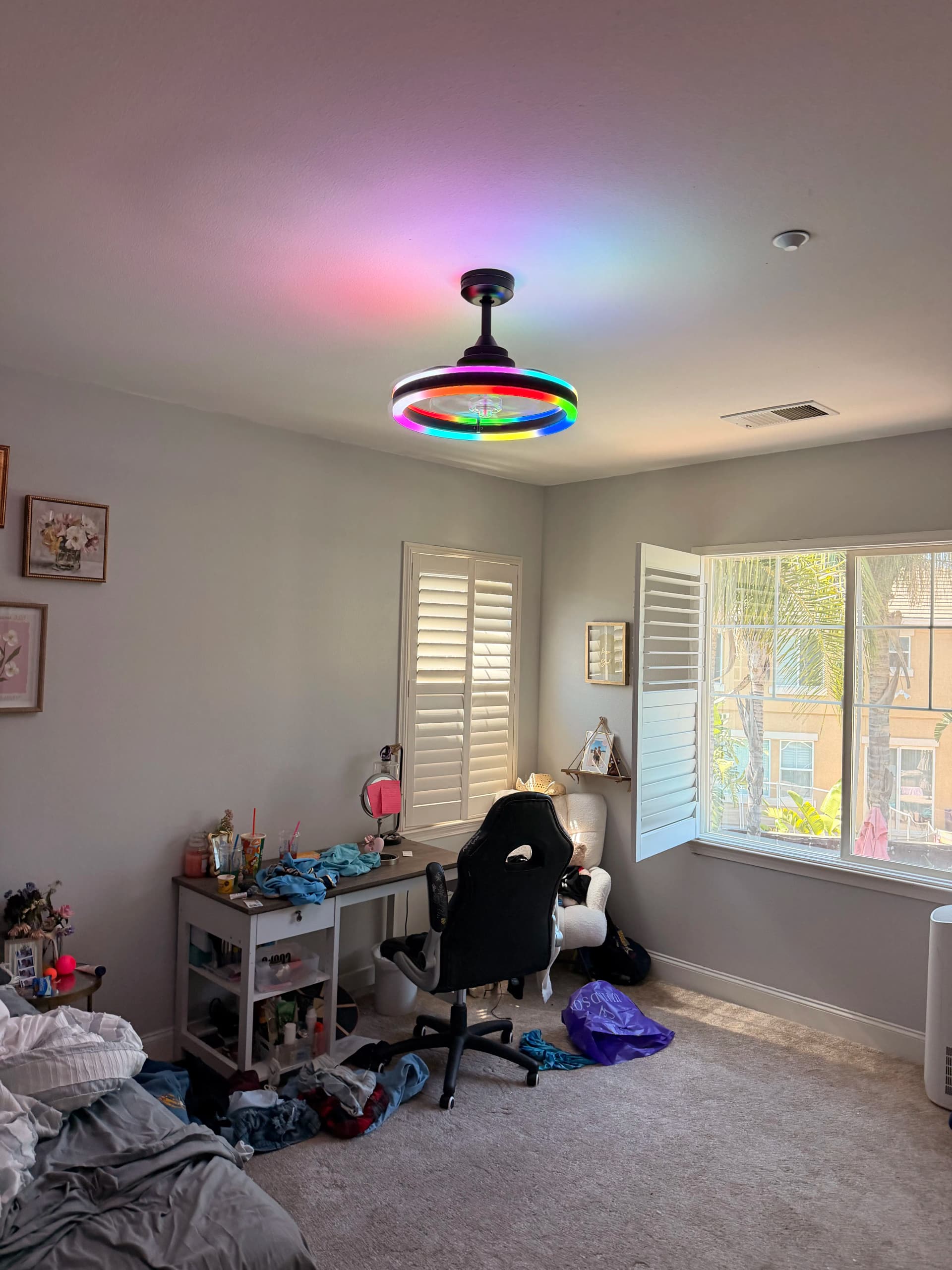 Gallery photos for 3 New Ceiling Fans Installed for a Return Customer: Image #3