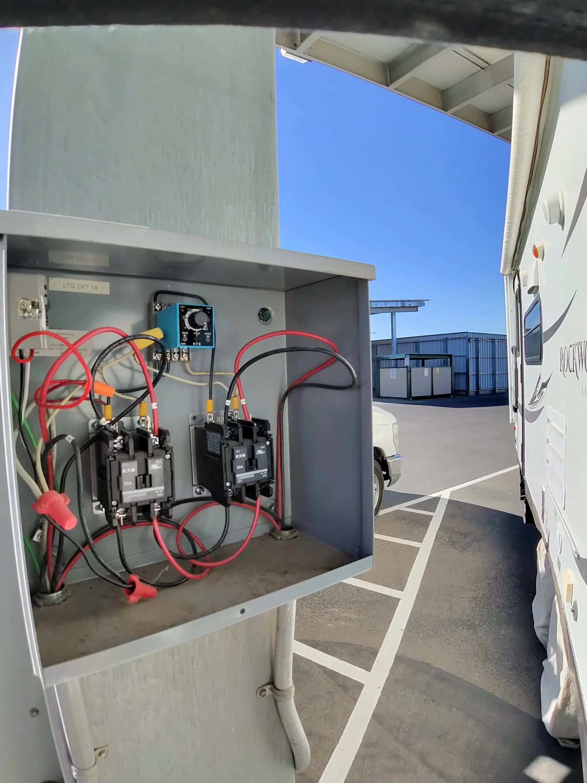Commercial Lighting Troubleshooting at an RV Storage Facility image