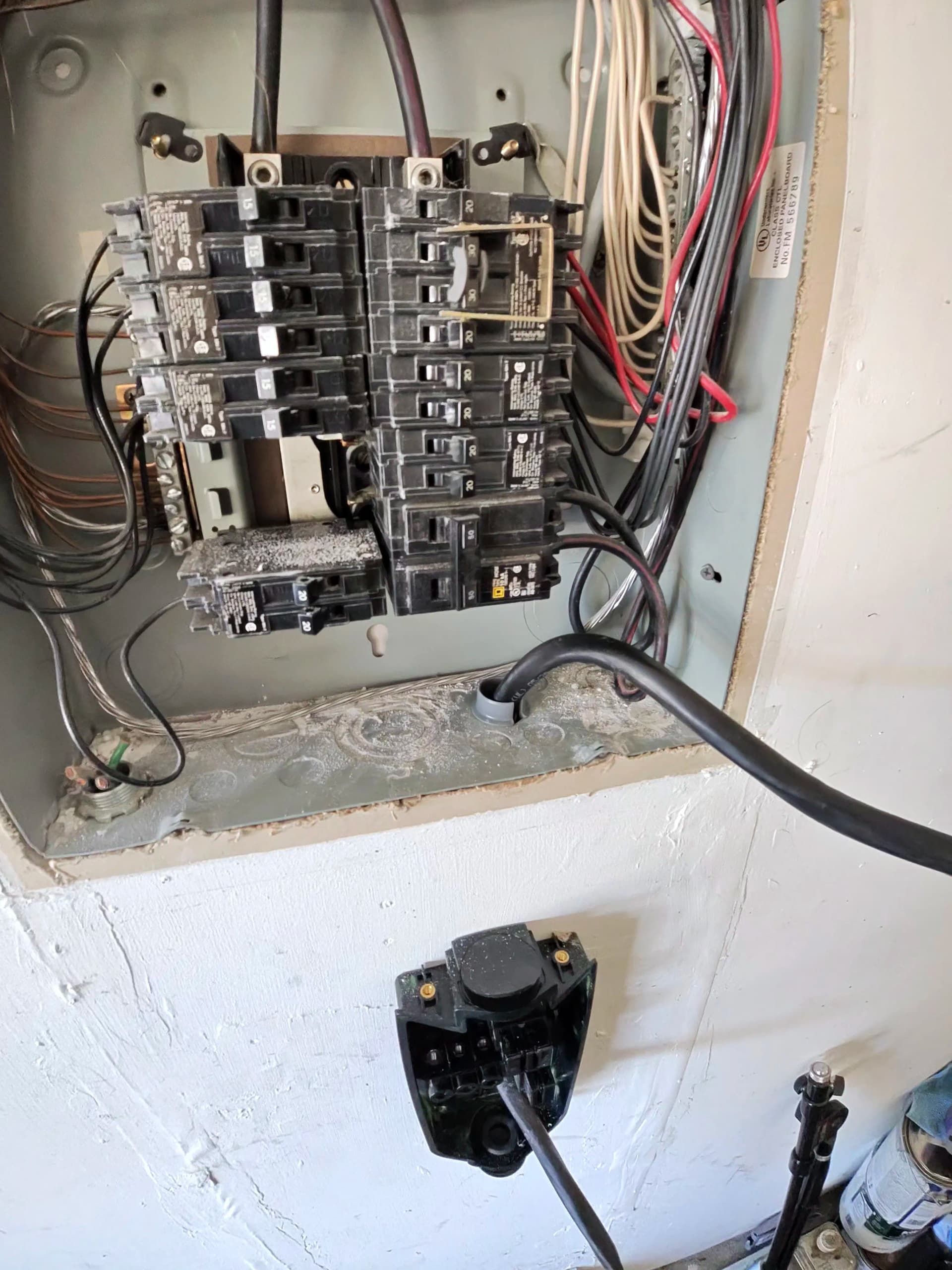 Gallery photos for Tesla Wall Connector Installed in a Home Garage: Image #4