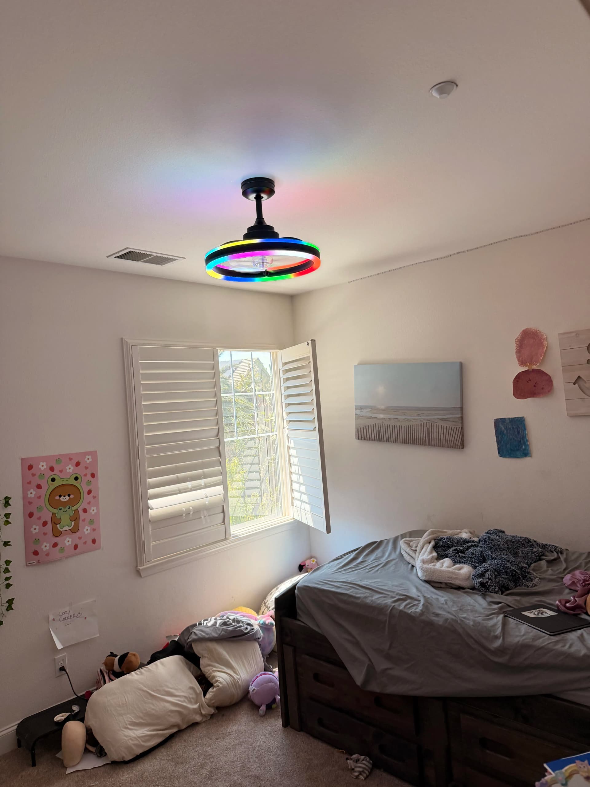 Gallery photos for 3 New Ceiling Fans Installed for a Return Customer: Image #4