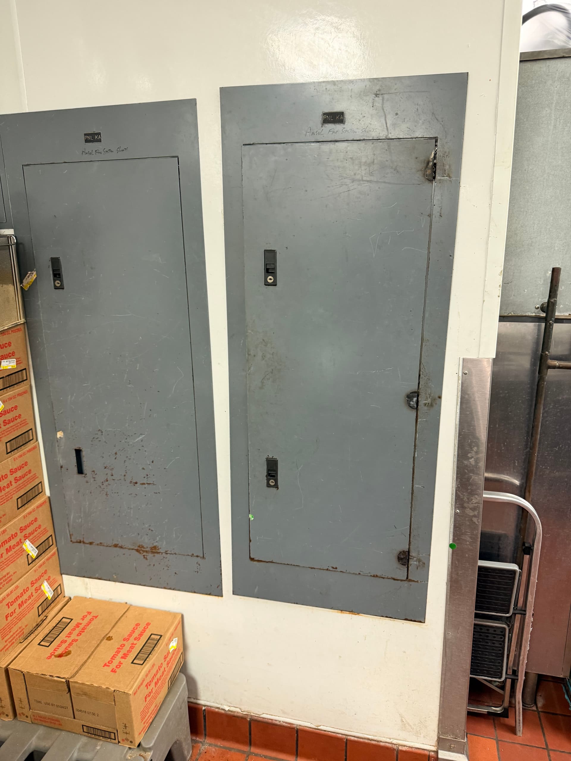 Gallery photos for Restaurant Electrical Panel Door Repair Back in Service: Image #4