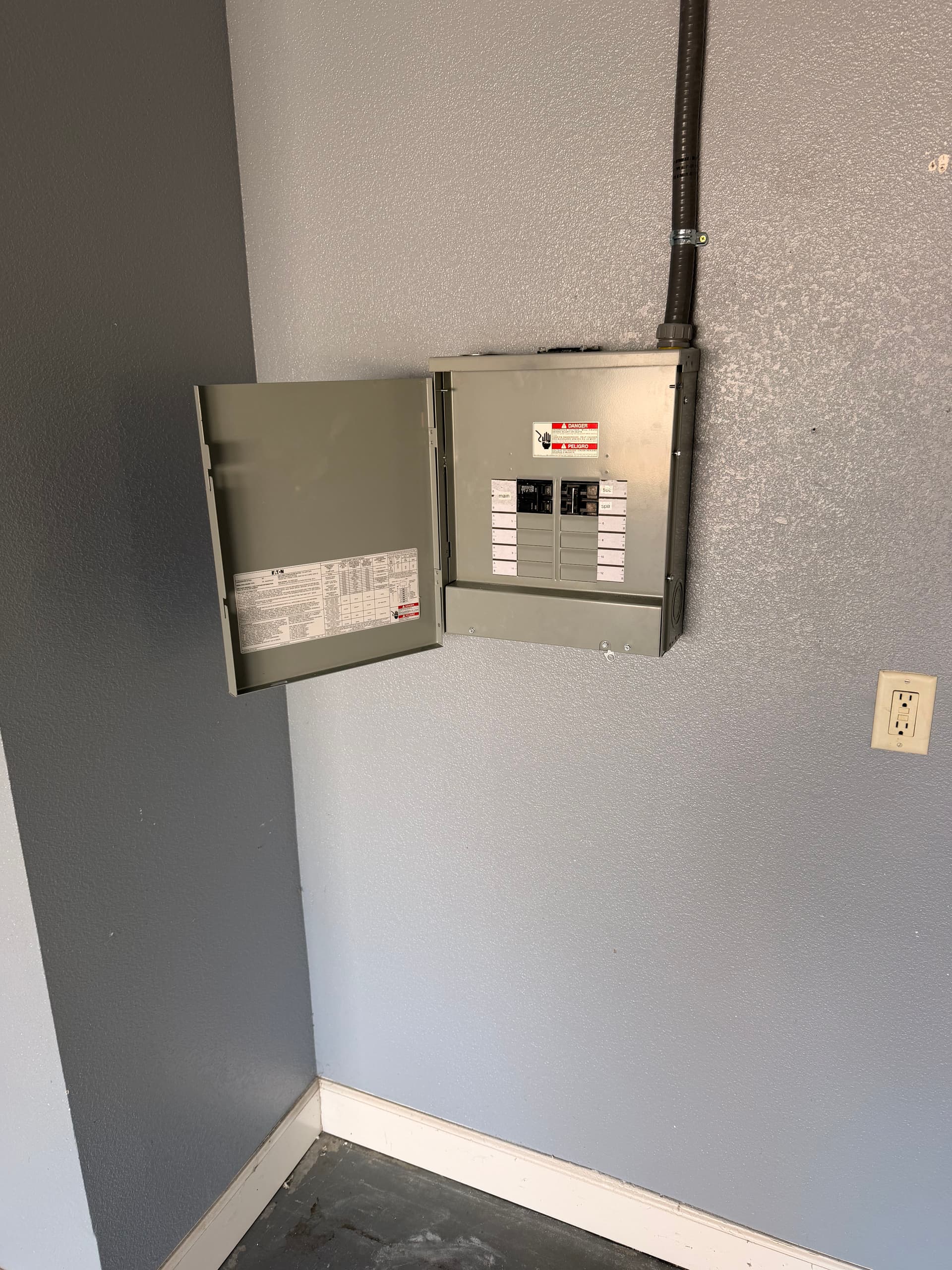 Electric Subpanel Installations for Spa Preparation image
