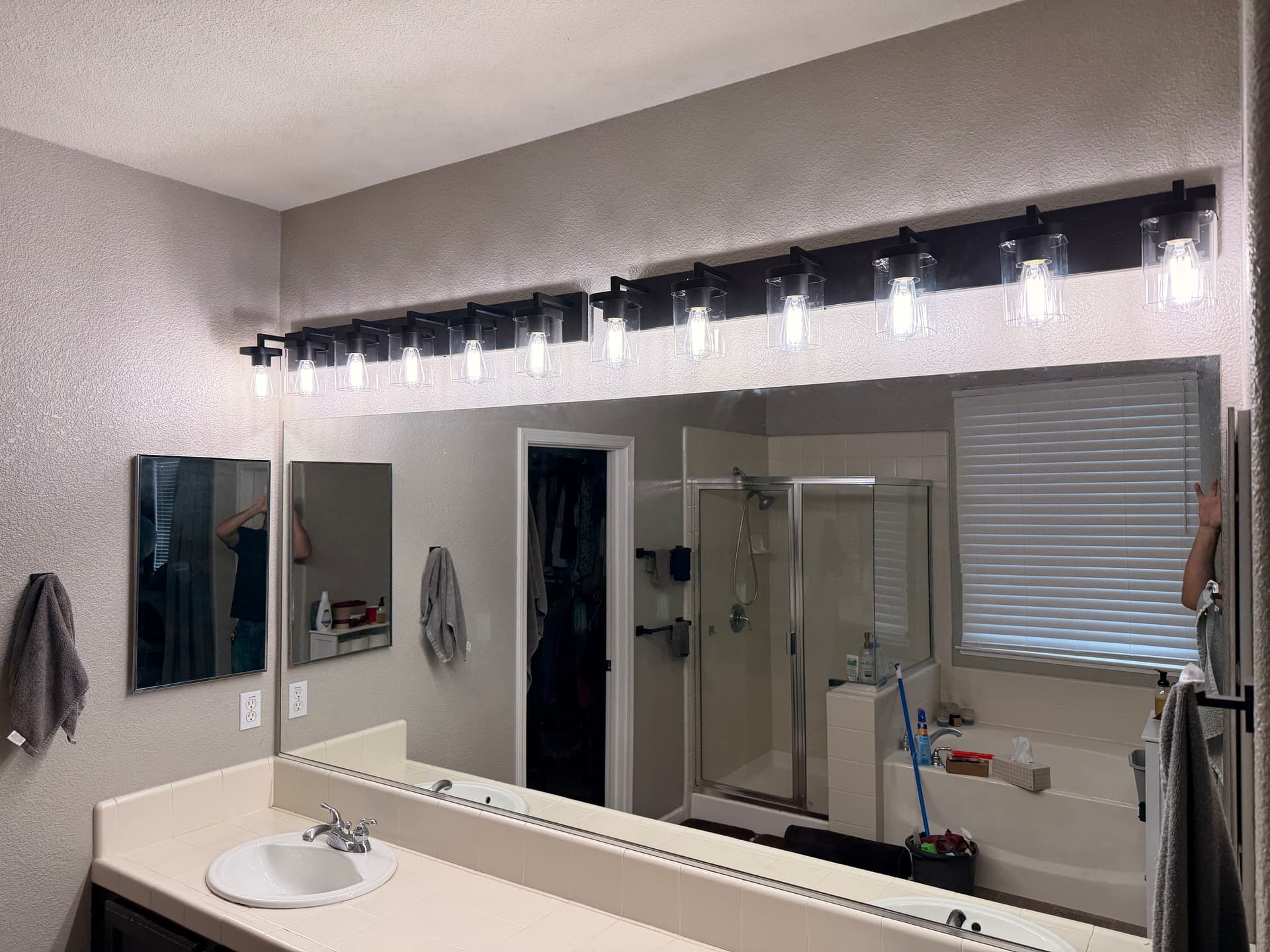 Gallery photos for Brighten Your Mornings with Our Bathroom Lighting Upgrade: Image #1