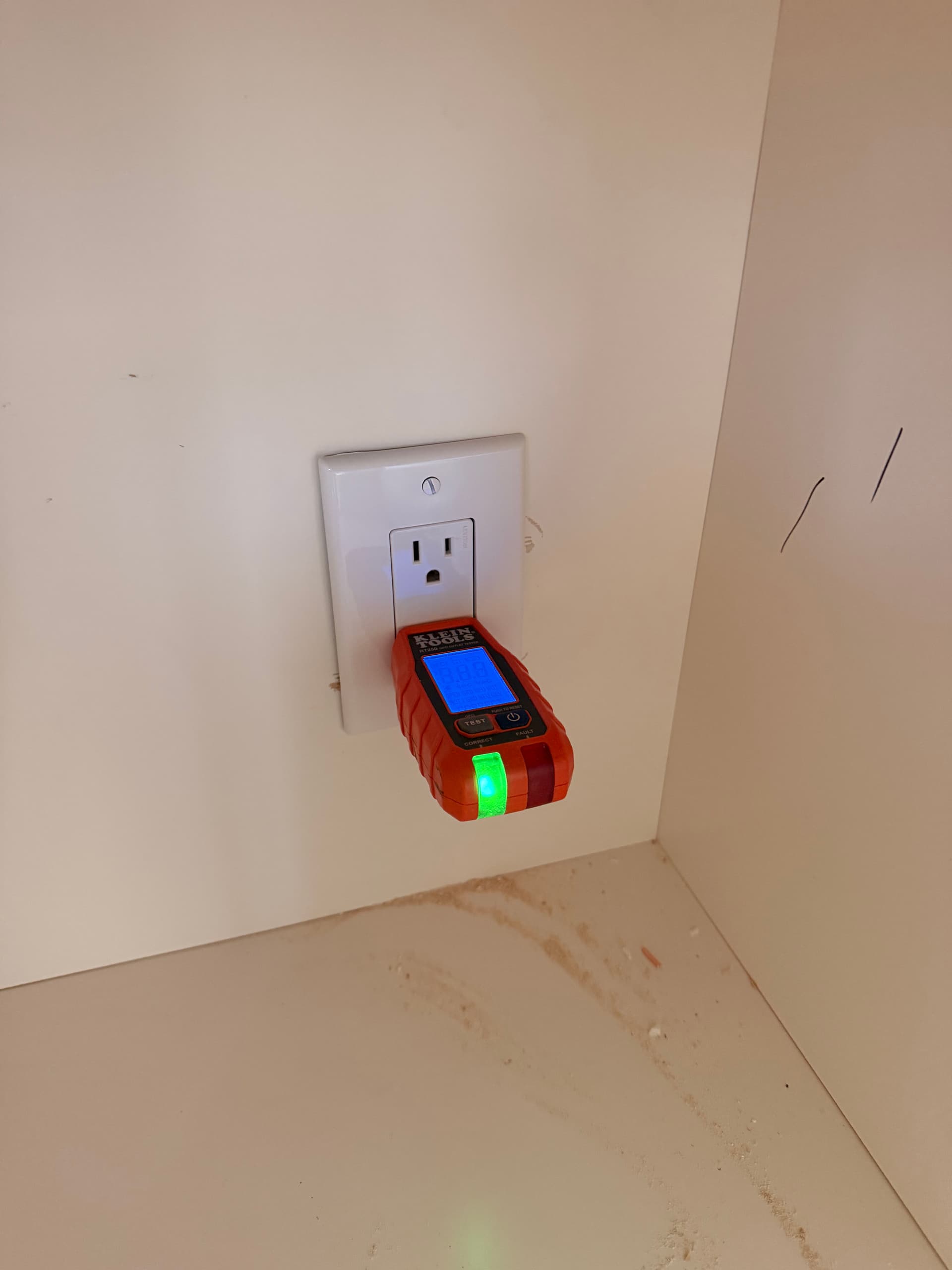 Gallery photos for Kitchen Island Outlet and Switch Relocation Done Right: Image #2